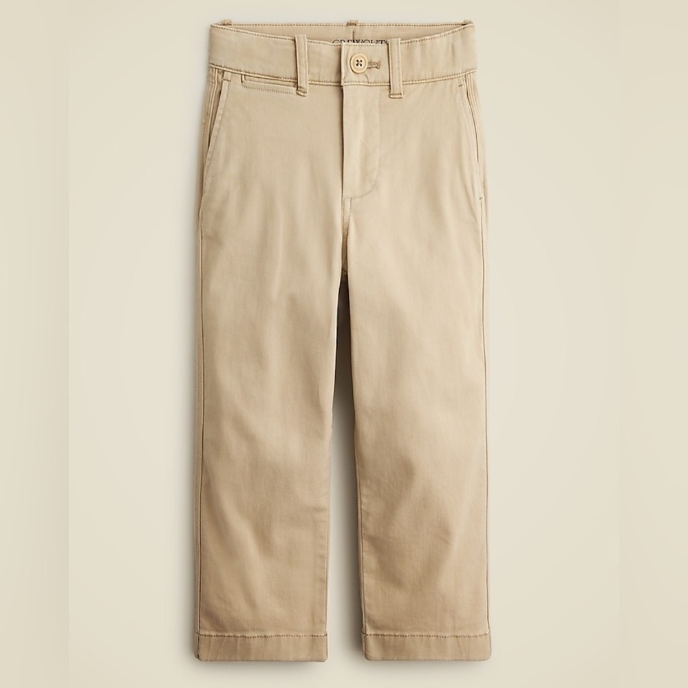 J Crew Kids' classic-fit stretch chino pant CB692